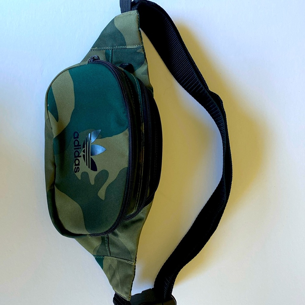 Adidas camouflage waist pack or crossbody
